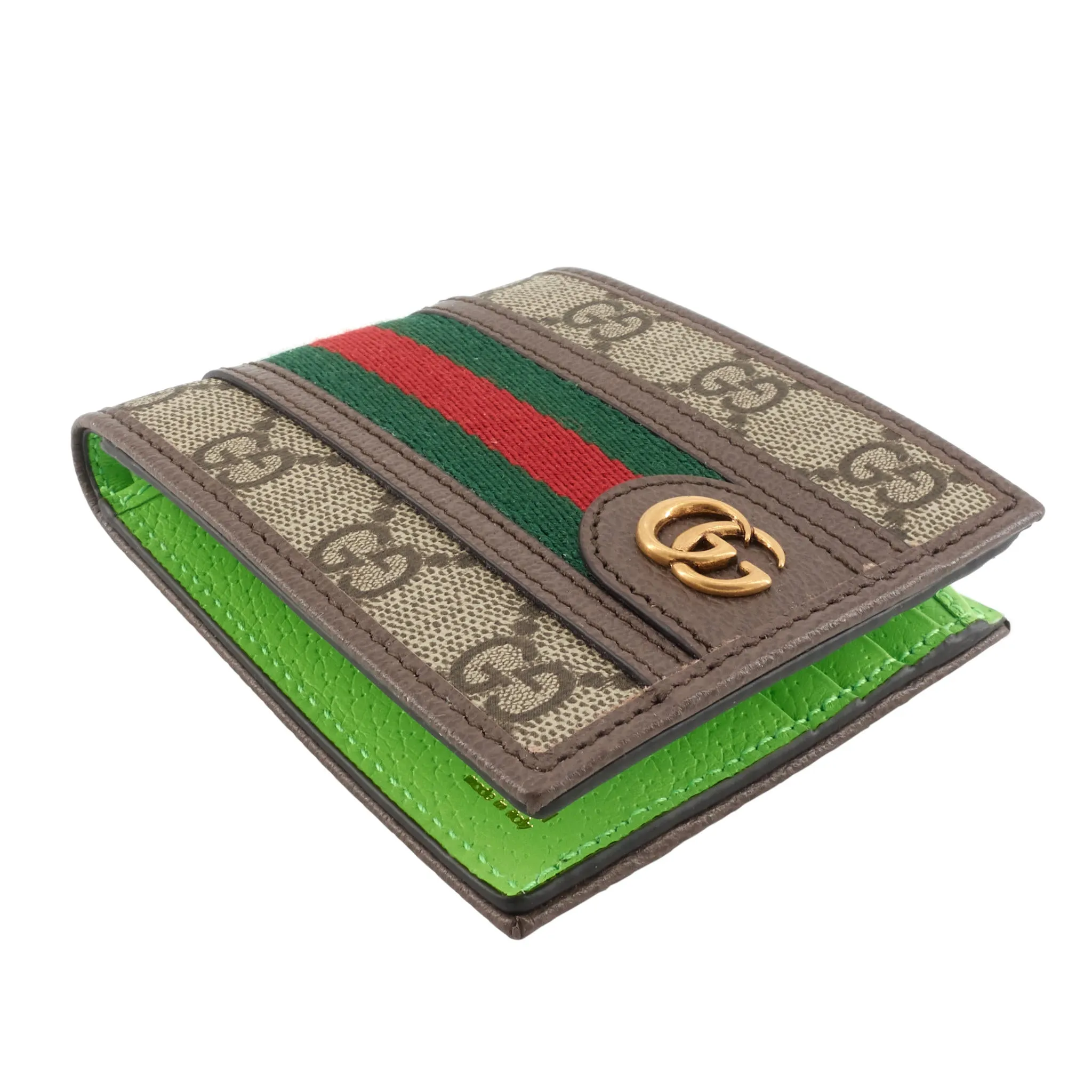 Ophidia GG Canvas and Leather Wallet