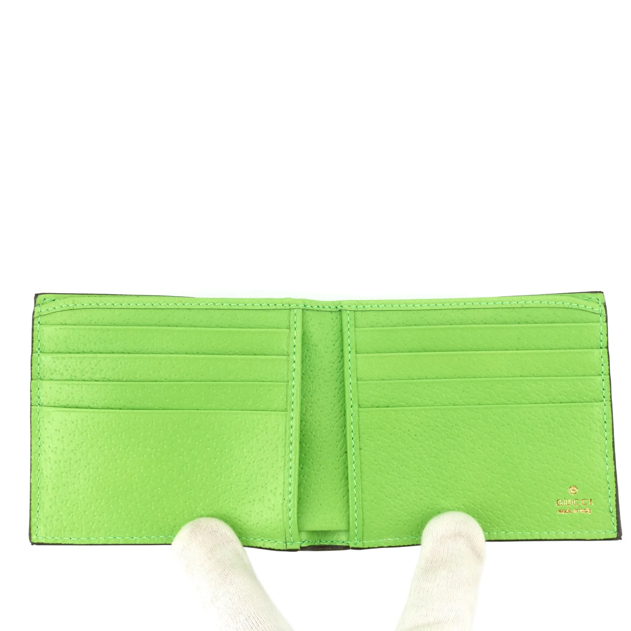Ophidia GG Canvas and Leather Wallet