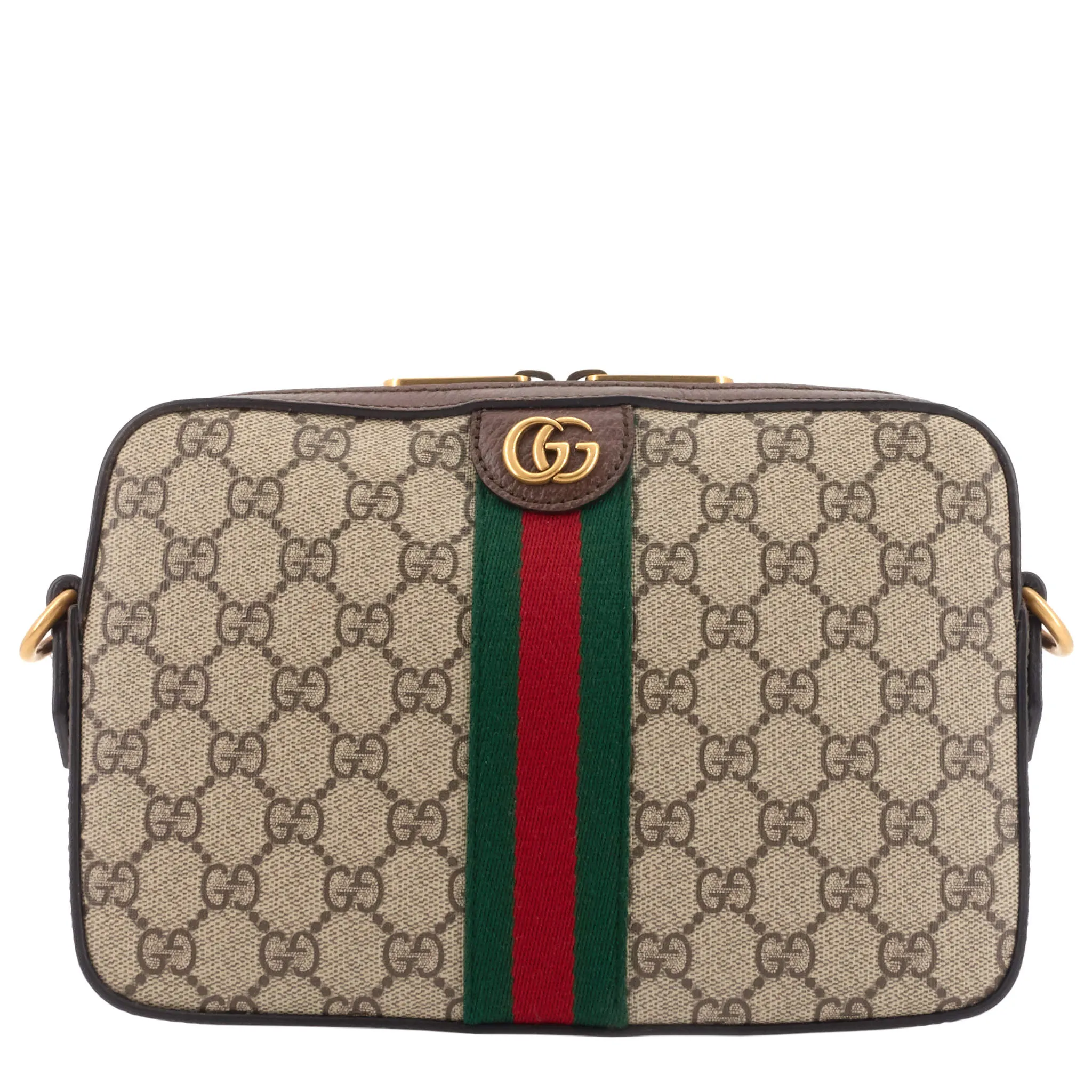 Ophidia GG Supreme Canvas Crossbody Bag