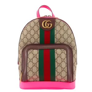 Ophidia Small GG Supreme Canvas Backpack
