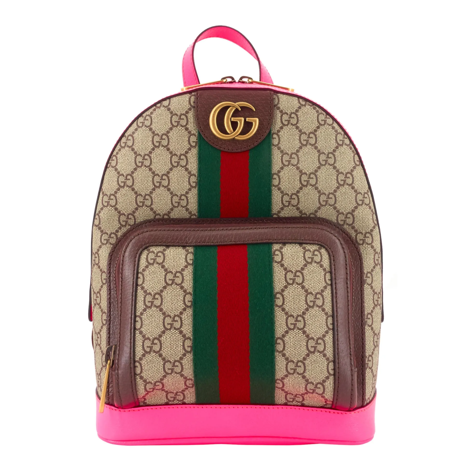 Ophidia Small GG Supreme Canvas Backpack