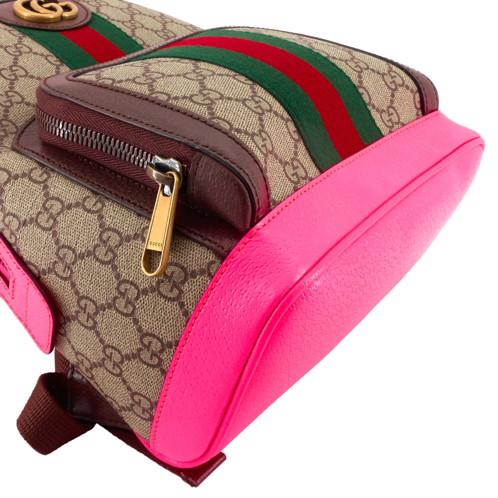 Ophidia Small GG Supreme Canvas Backpack