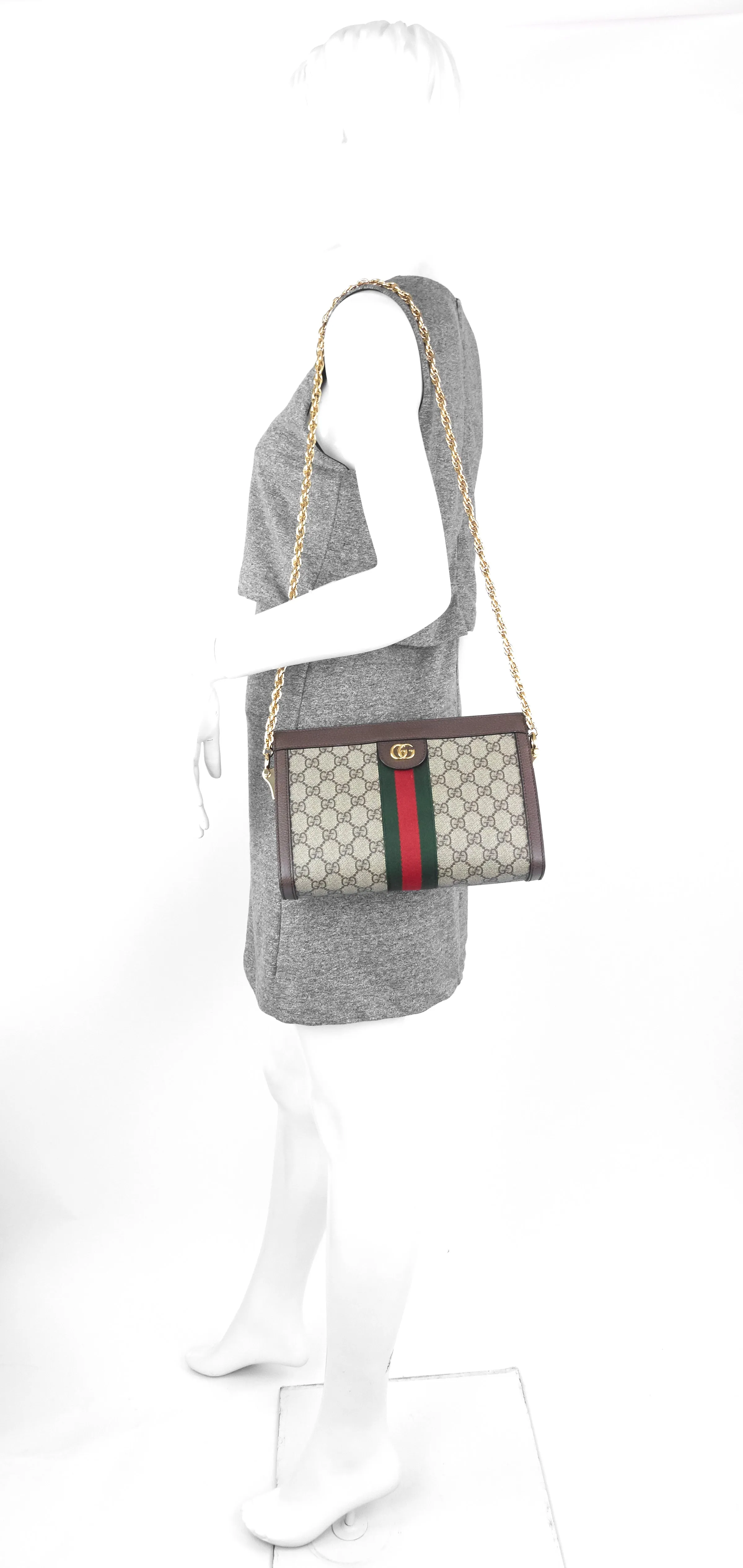 Ophidia Small GG Supreme Canvas Bag
