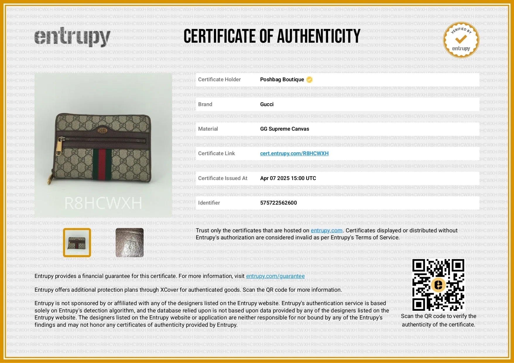 Ophidia Web GG Coated Canvas Double Zip Crossbody