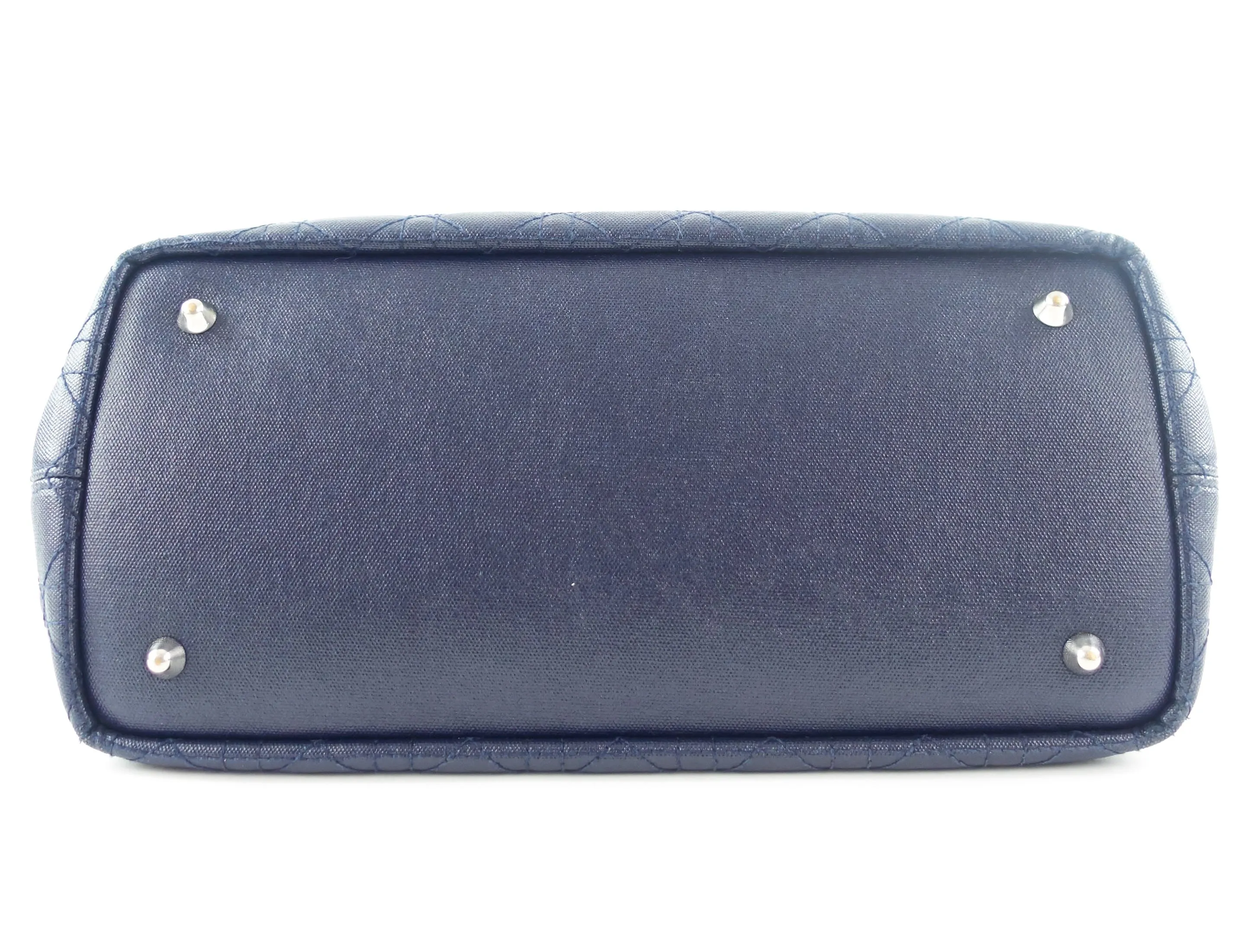 Panarea Cannage Quilt Coated Canvas Medium Bag