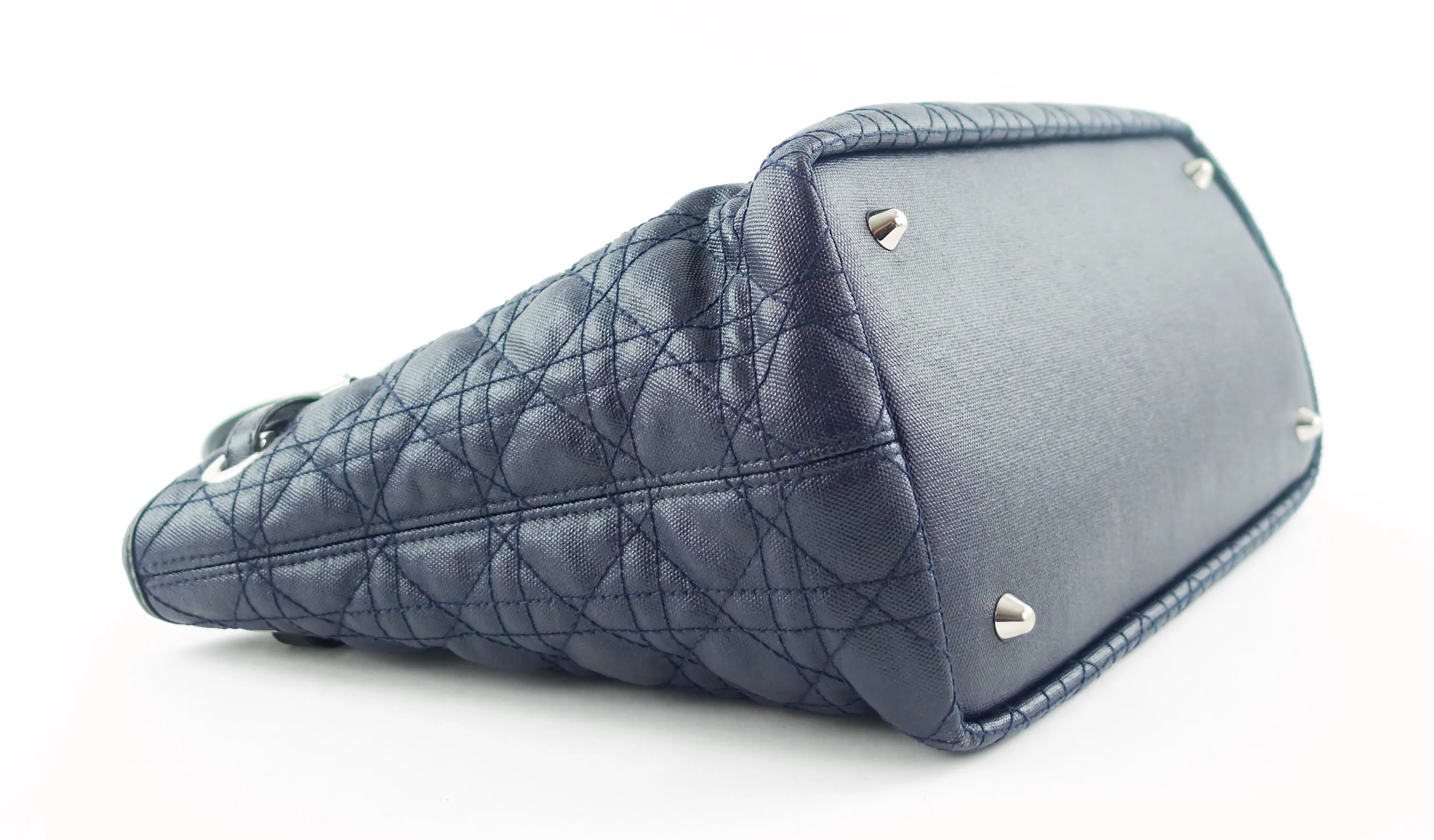 Panarea Cannage Quilt Coated Canvas Medium Bag