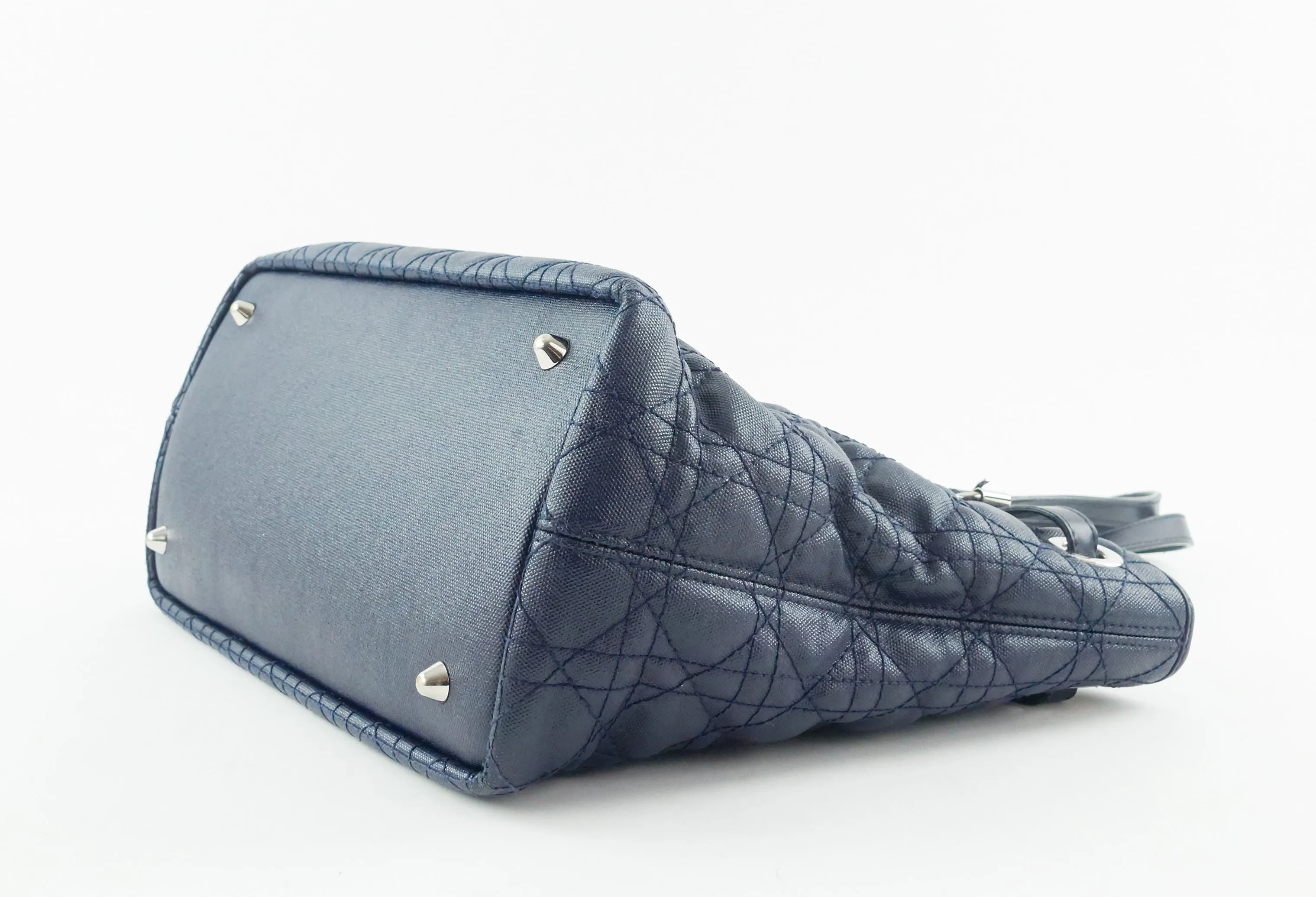 Panarea Cannage Quilt Coated Canvas Medium Bag