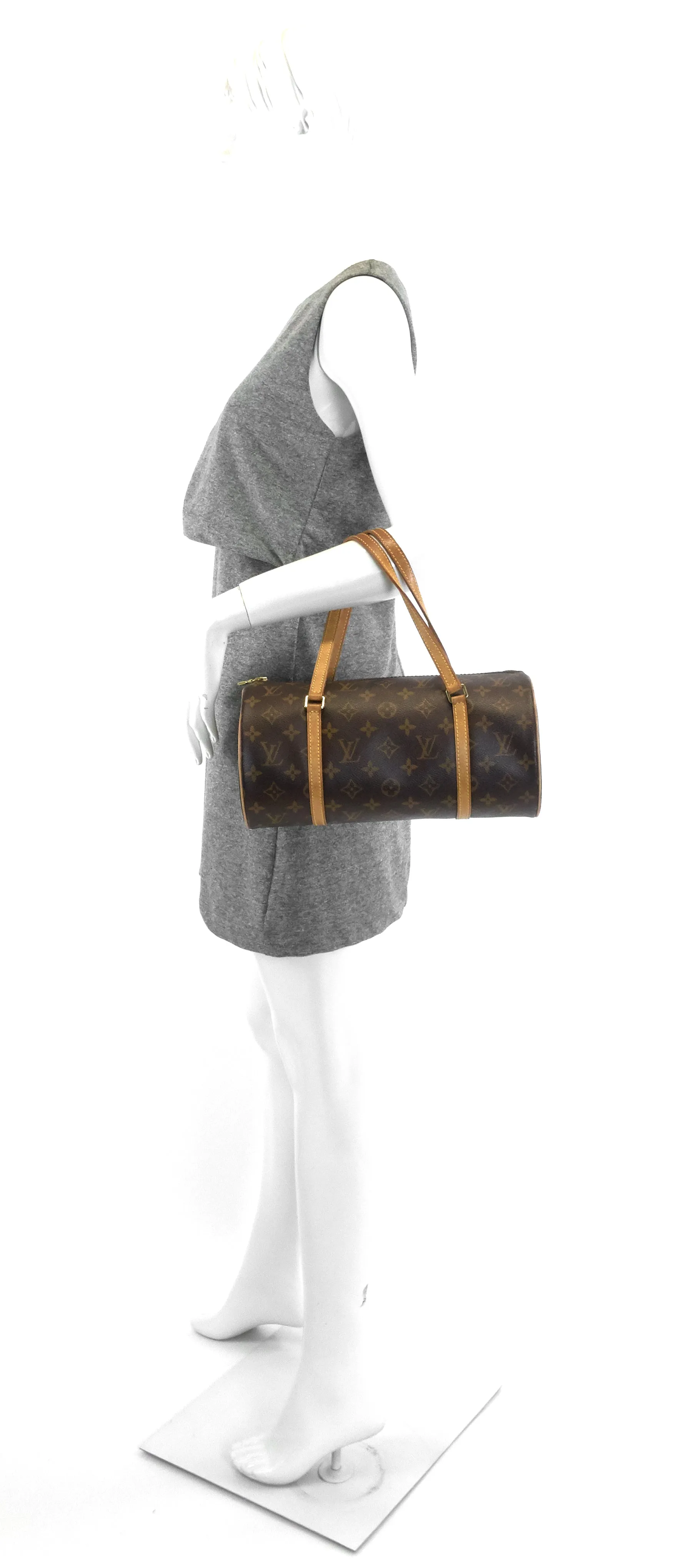 Papillon 30 Monogram Canvas Bag