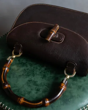 "GUCCI"1947 Bamboo handbag