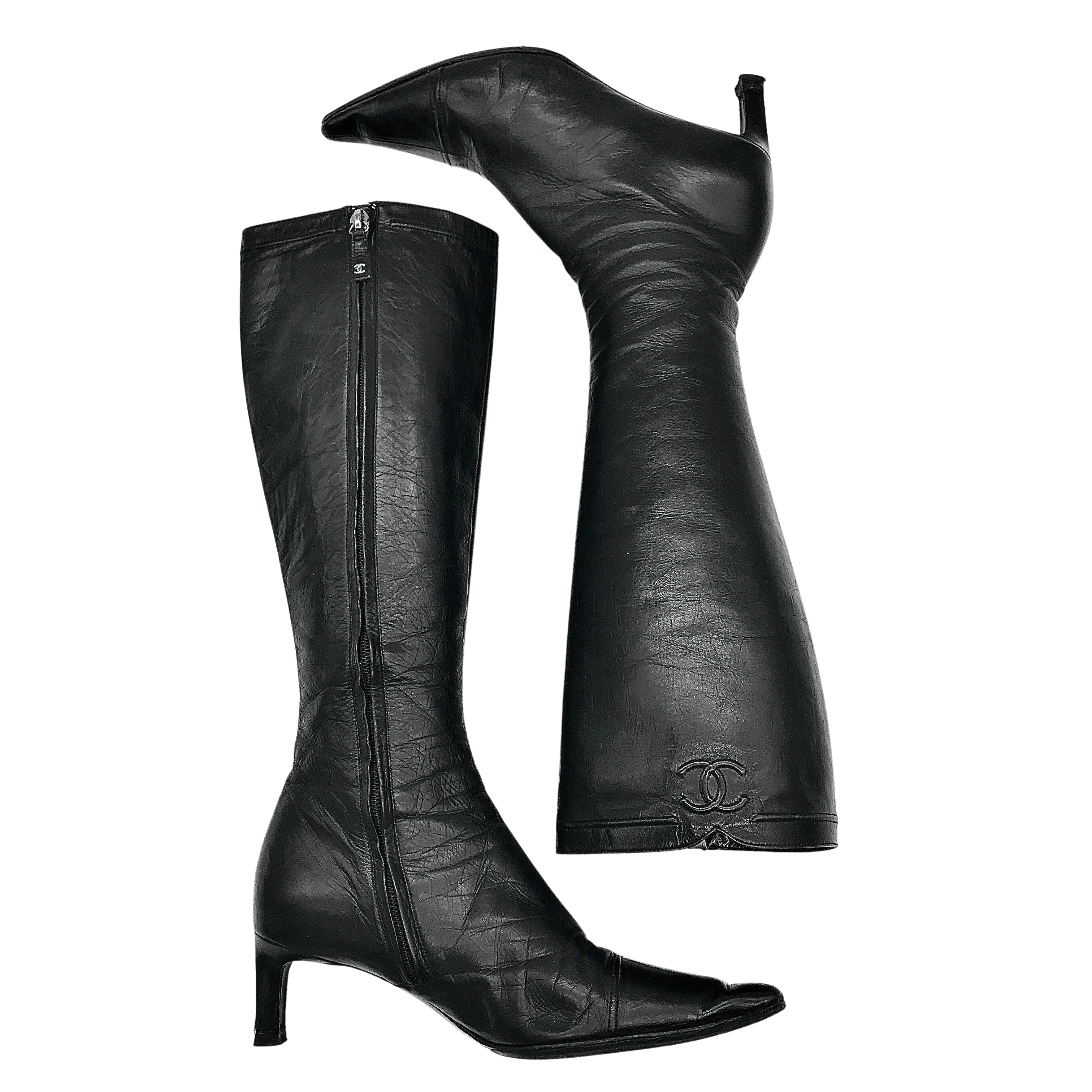 Vintage Chanel Boots