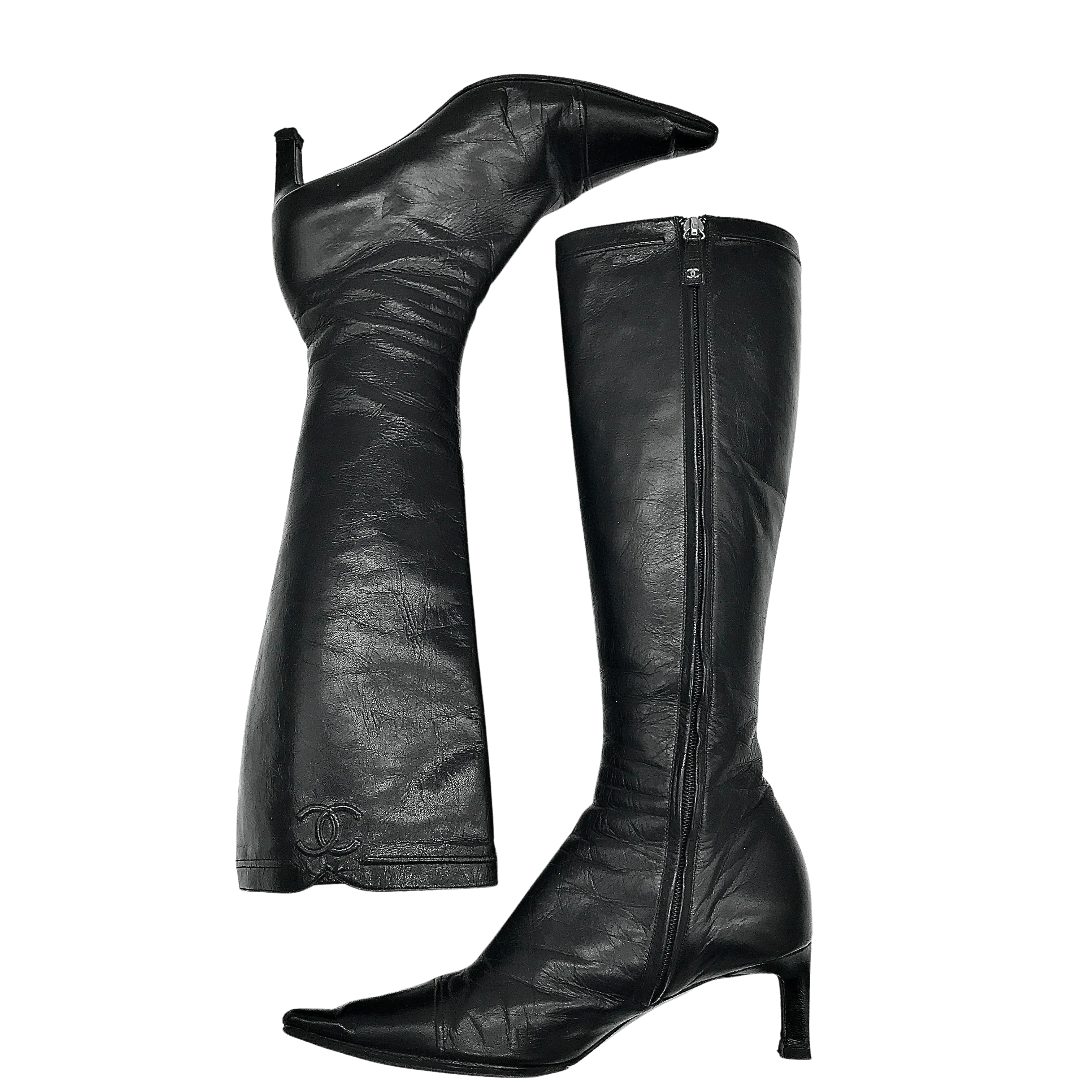 Vintage Chanel Boots