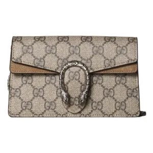(WMNS) Gucci Dionysus GG Supreme Super Mini Bag 'Beige' 476432-KHNRN-8642
