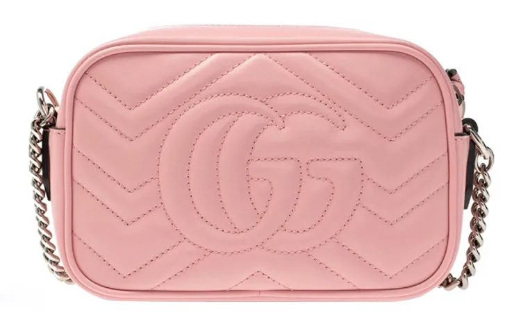 (WMNS) Gucci GG Marmont Matelasse Mini Bag 'Wild Rose' 634936-DTD1P-5815