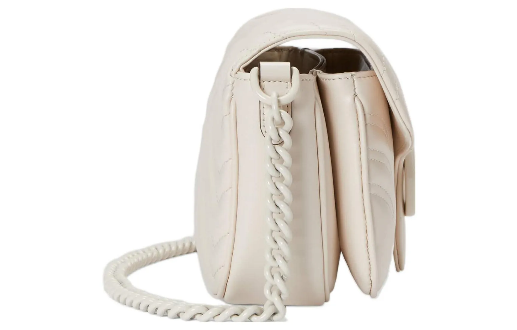(WMNS) Gucci GG Marmont Matelasse Shoulder Bag 'White' 734814-DAAAI-9022