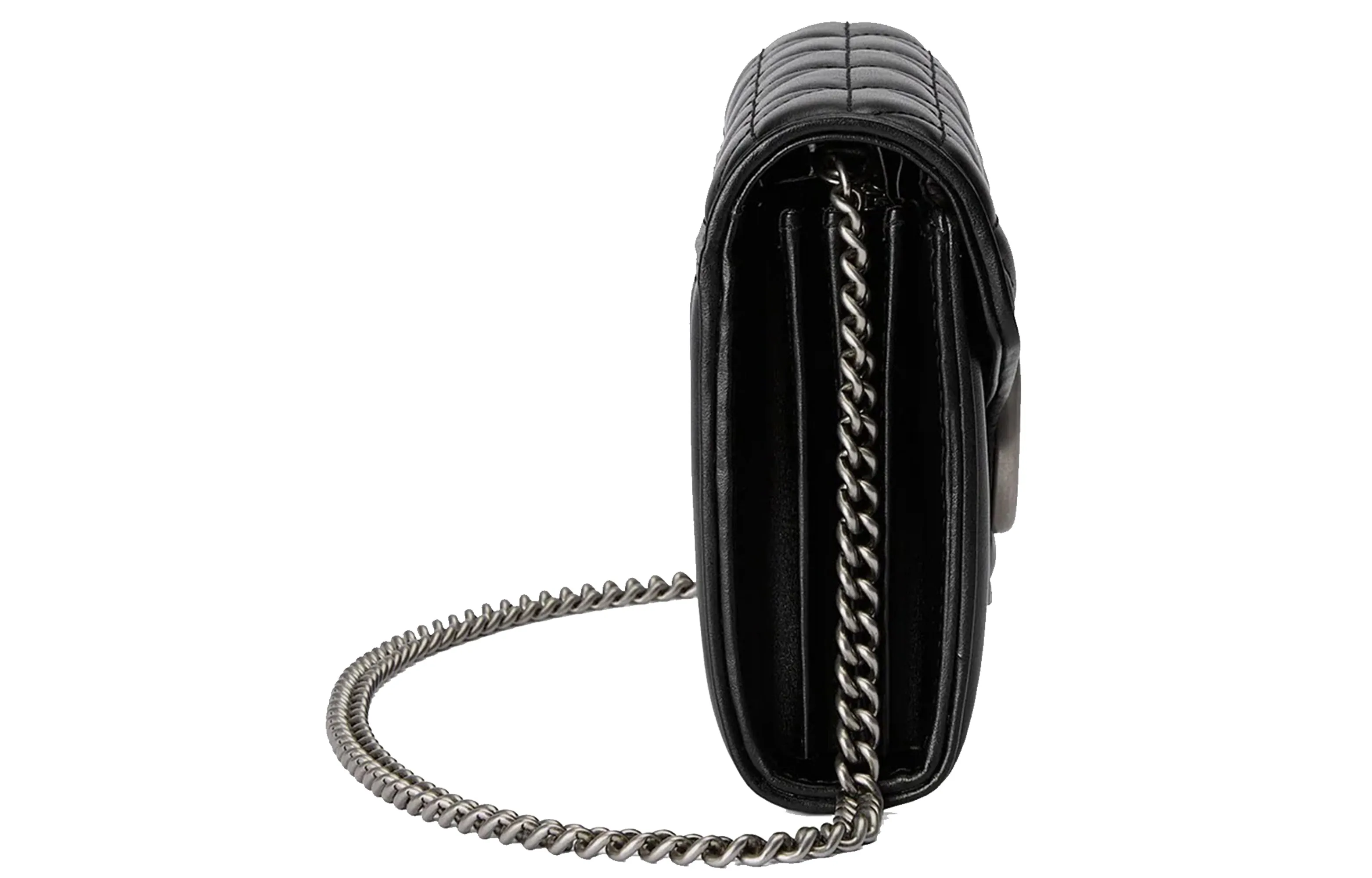 (WMNS) Gucci GG Marmont Mini Bag 'Black' 474575-DTD5N-1000