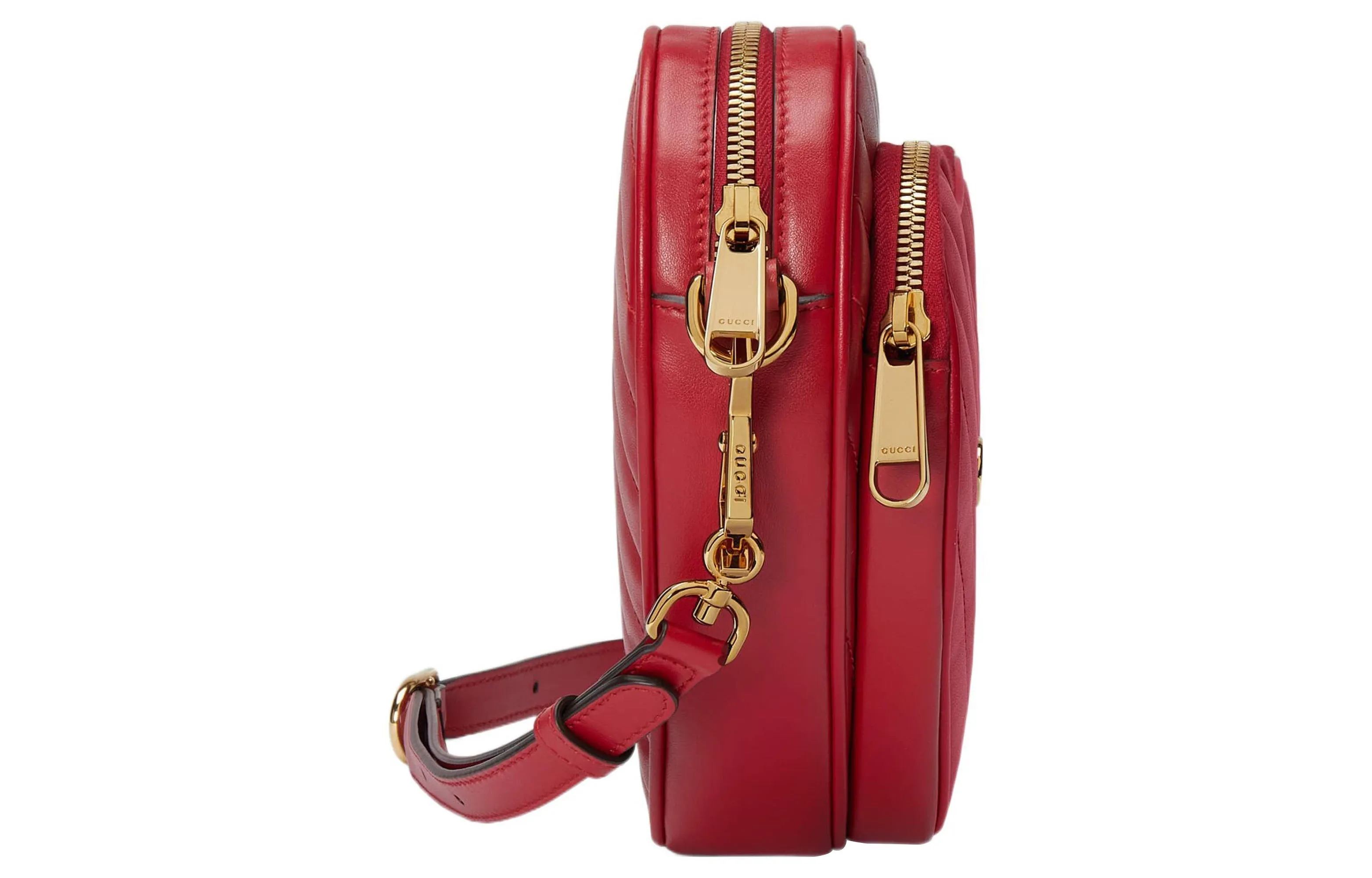 (WMNS) Gucci Interlocking G Mini Heart Shoulder Bag 'Hibiscus Red' 751628-AACCL-6433