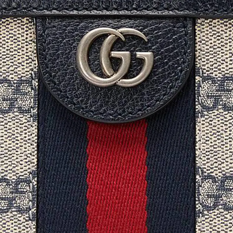 (WMNS) Gucci Ophidia GG Small Shoulder Bag 'Beige Blue' 503877-K05NN-4076